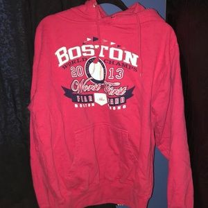 Pink Red Sox Hoodie